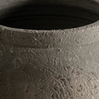 Tinaja Nadia — Terracota gris rugoso