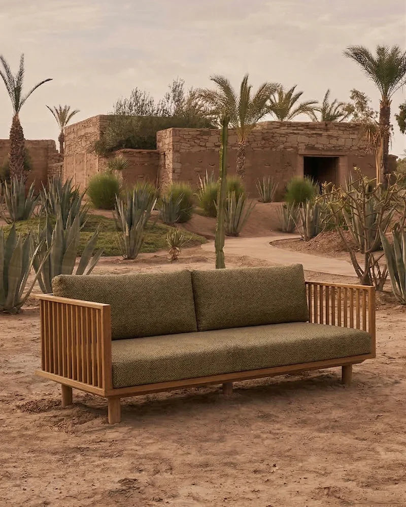Sofá de exterior Toprak — Arena (sand) — vista 4 — MUYUGA