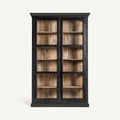 Vitrina Bavay — Madera de mango negro