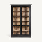 Vitrina Bavay — Madera de mango negro