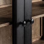 Vitrina Bavay — Madera de mango negro
