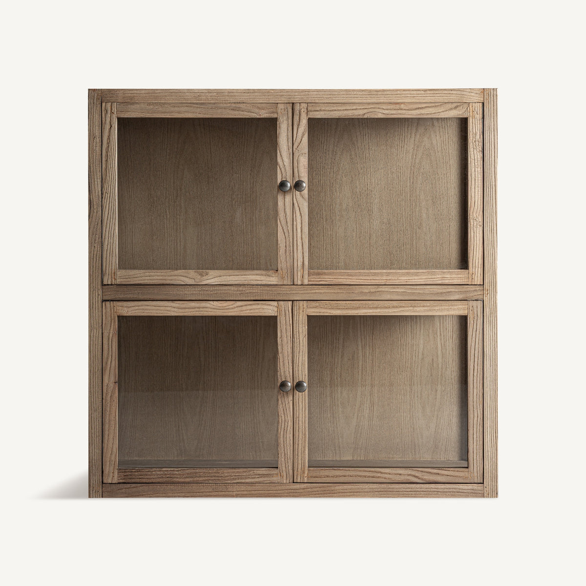 Vitrina Bern — Madera de olmo marrón