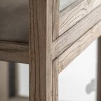 Vitrina Bern — Madera de olmo marrón