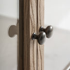 Vitrina Bern — Madera de olmo marrón