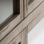 Vitrina Bern — Madera de olmo marrón