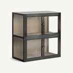 Vitrina Bern — Madera de olmo negro