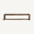 Vitrina Kriz — Madera de olmo marrón