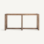 Vitrina Masein — Madera de olmo marrón