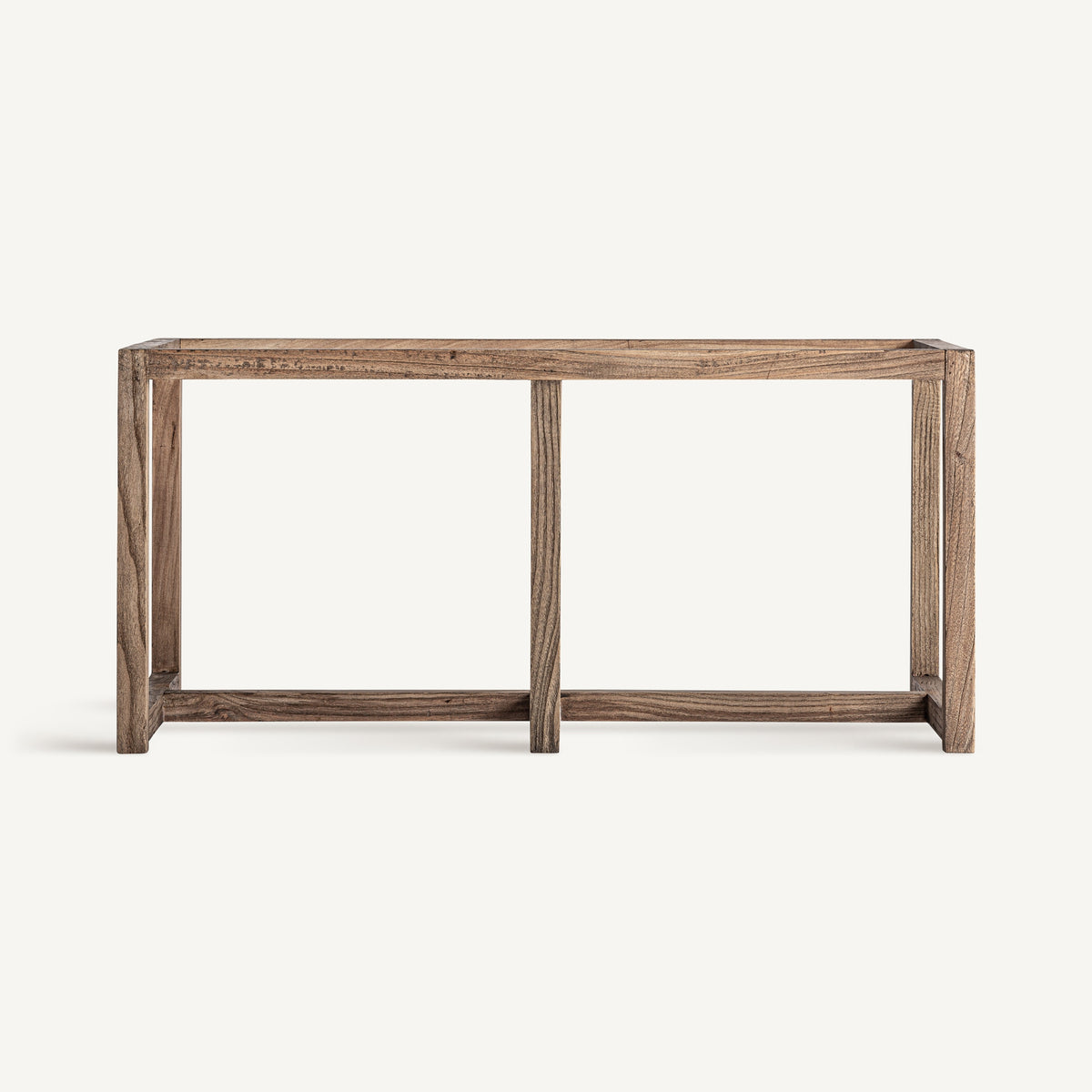 Vitrina Masein — Madera de olmo marrón