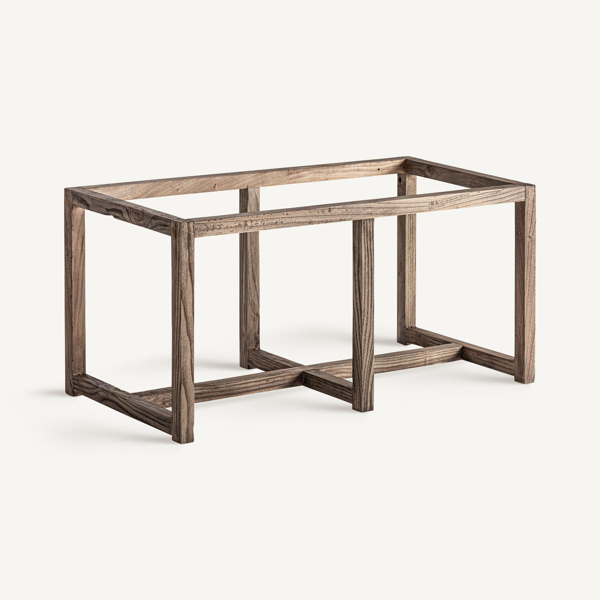 Vitrina Masein — Madera de olmo marrón