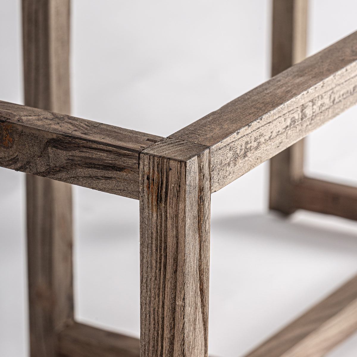Vitrina Masein — Madera de olmo marrón
