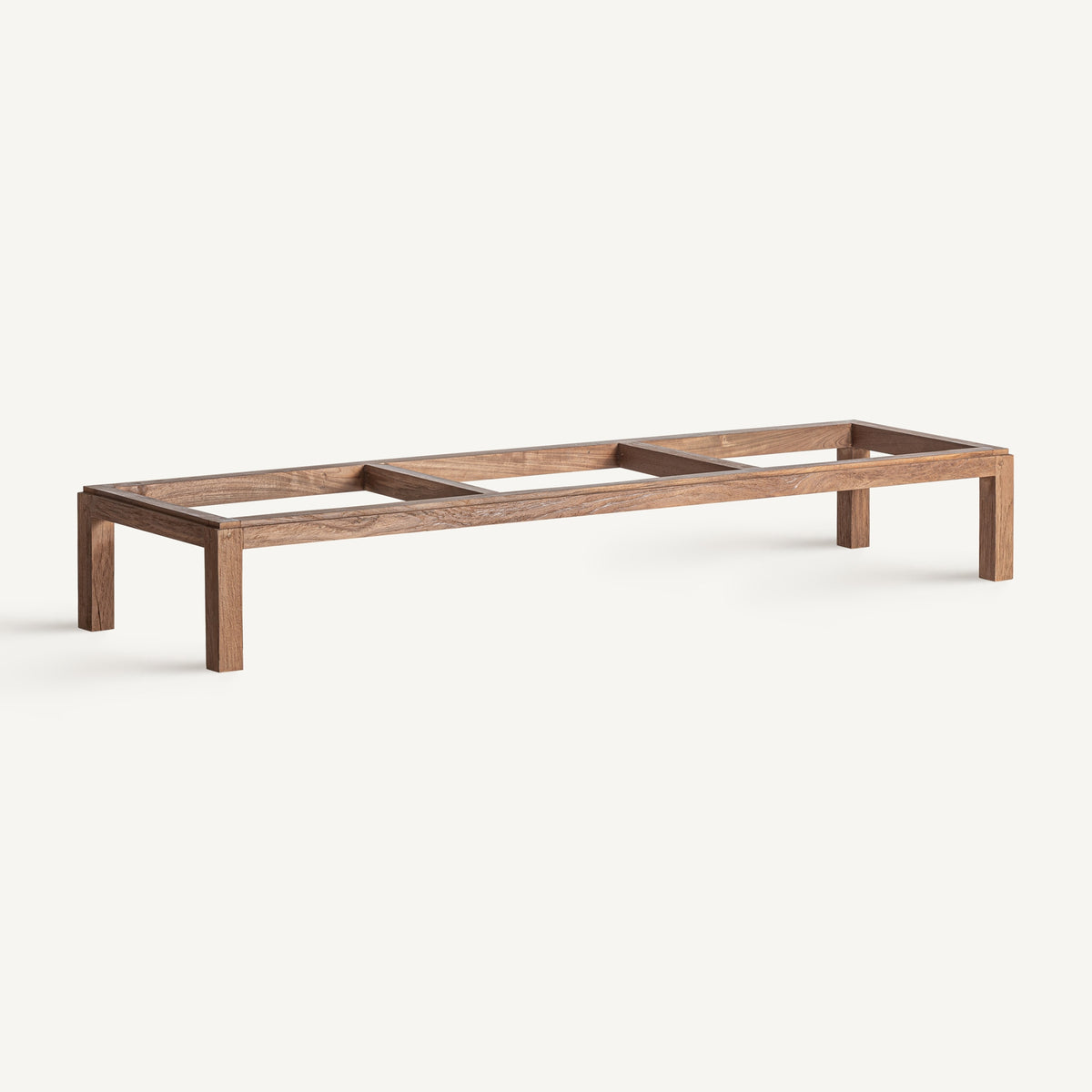 Vitrina Shayla — Madera de teca marrón