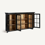 Vitrina Zenica — Madera de mango negra