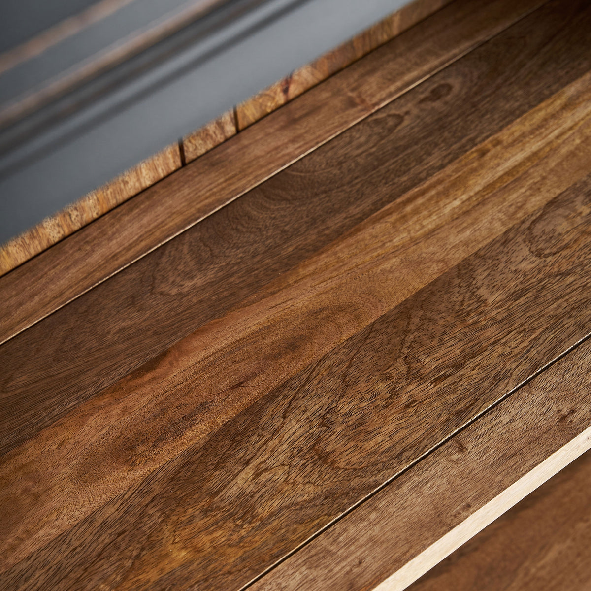 Vitrina Zenica — Madera de mango negra