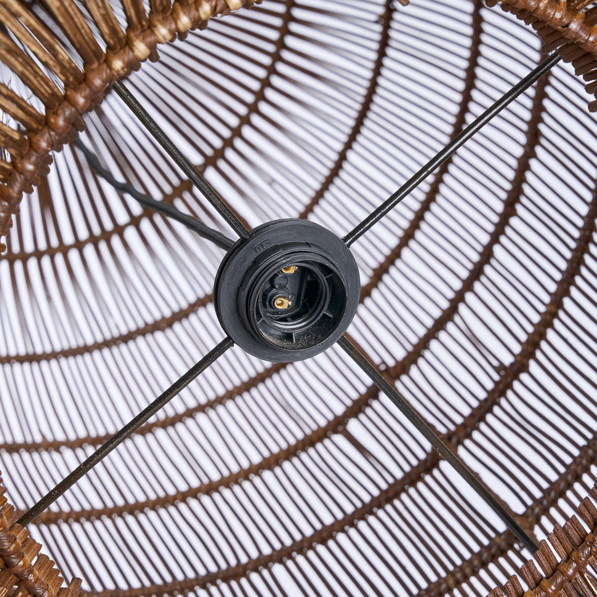 Lámpara colgante Woven Bell
